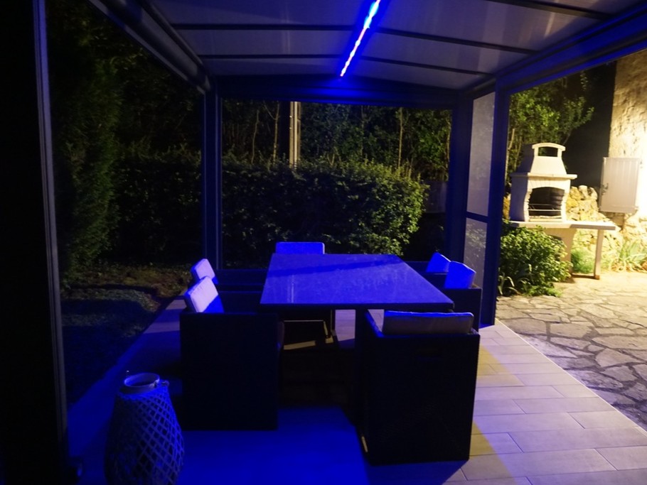 Pergola de nuit