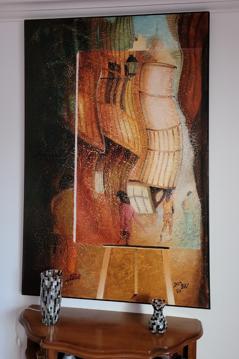 Tableau signé Daniel