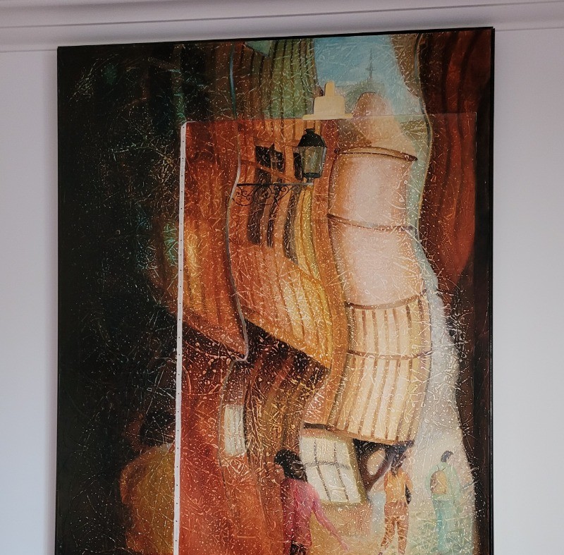 Tableau signé Daniel