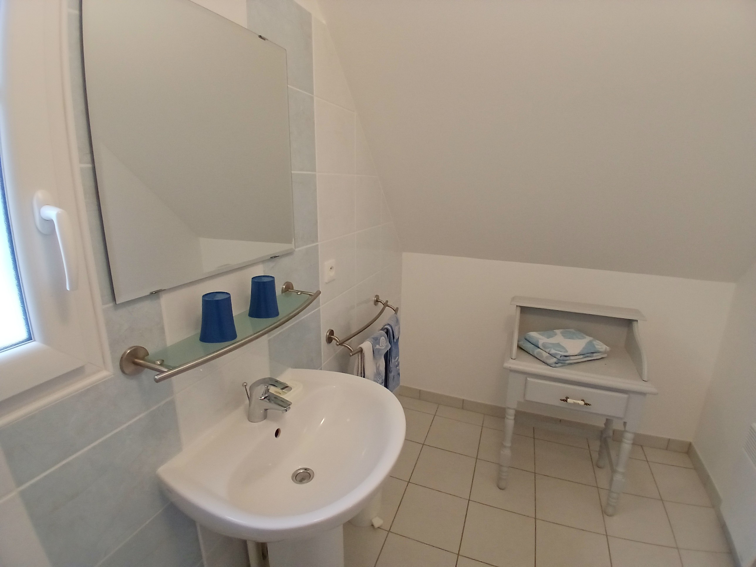SALLE D'EAU PRIVATIVE ATTENANTE A LA CHAMBRE
