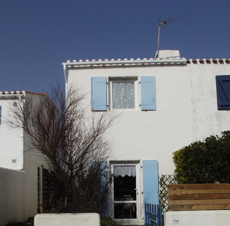 Façade avant de la location