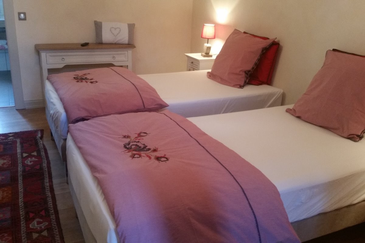 Cœur d'Alsace chambre avec balcon Route des vins