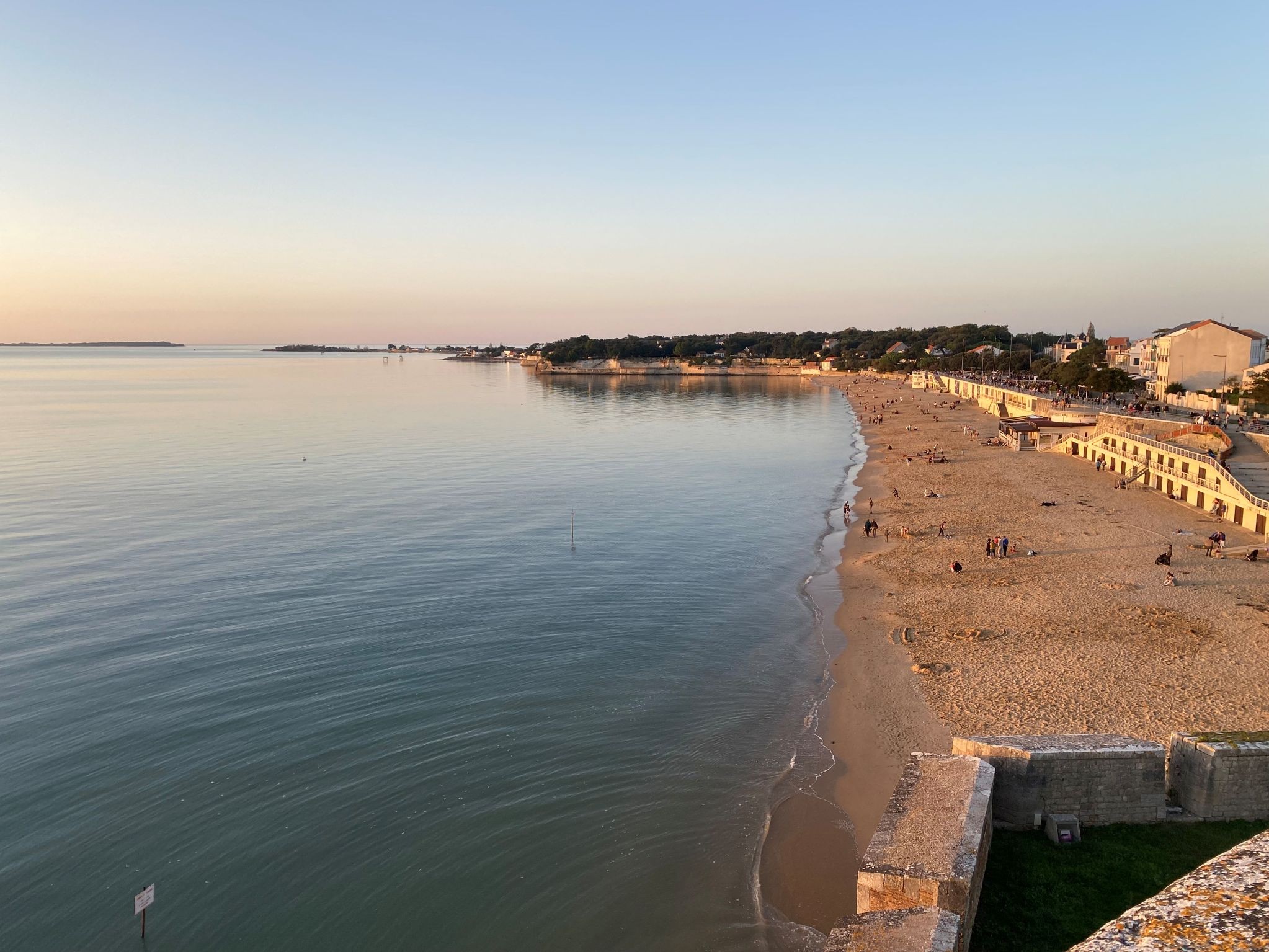 La magnifique plage de Fouras, proche de La Chauvinière, en Charente maritime