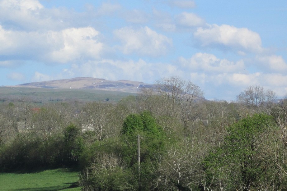 vue sur le suc de Rond depuis les chambres
