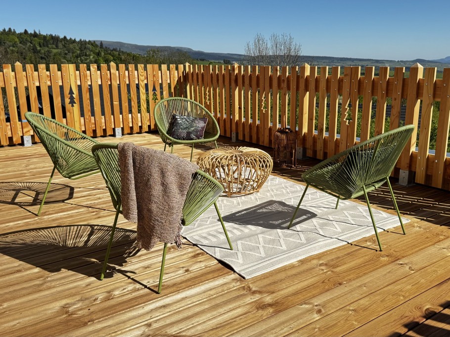 La Grange du Parador Vert, Le Verdier, Saint Victor la Rivière, Rooftop