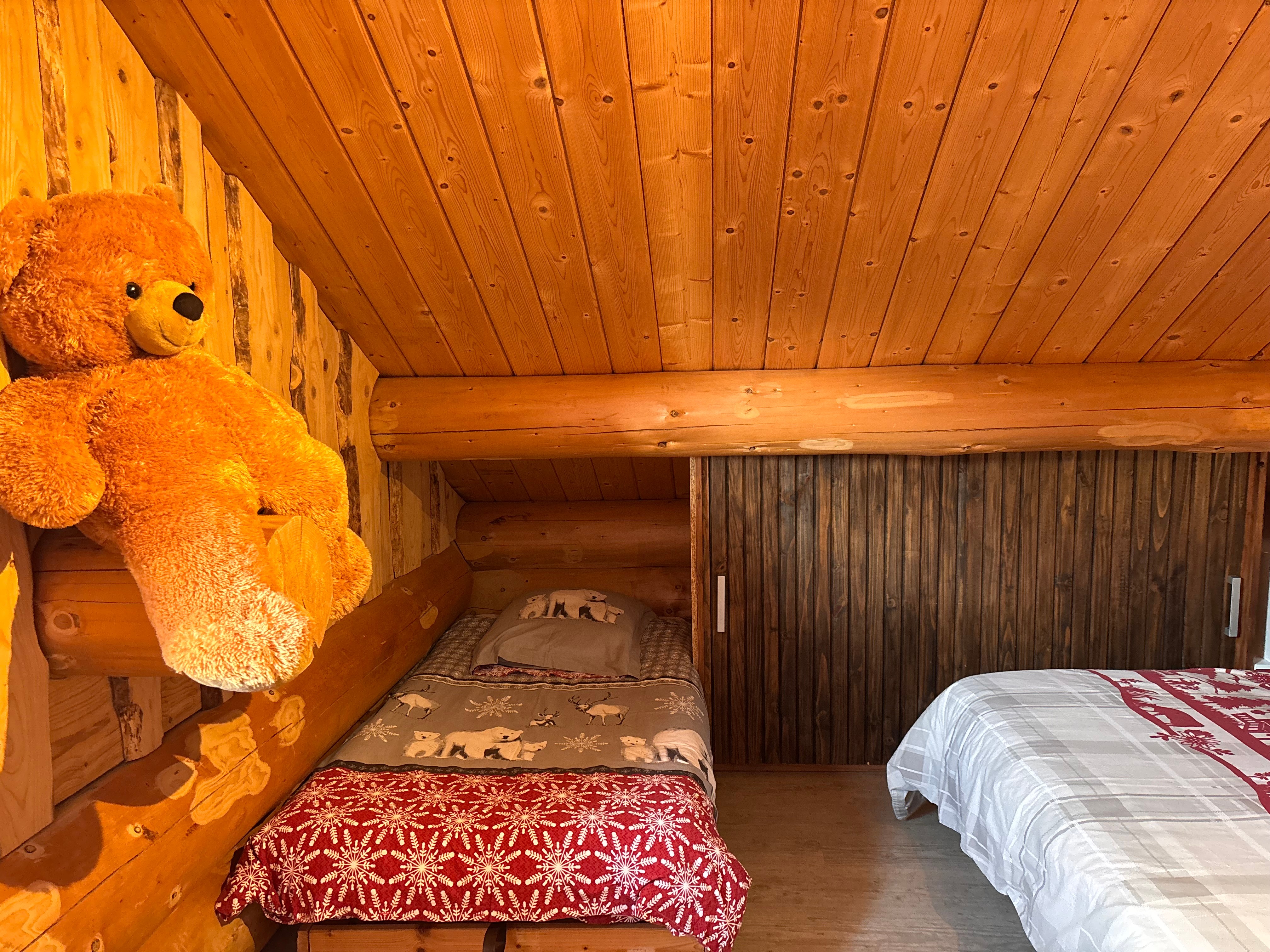 Chambre 1  - Le Chalet en rondins, La Bresse