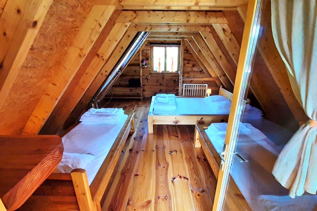 Chambre mansardée - 4 pers.