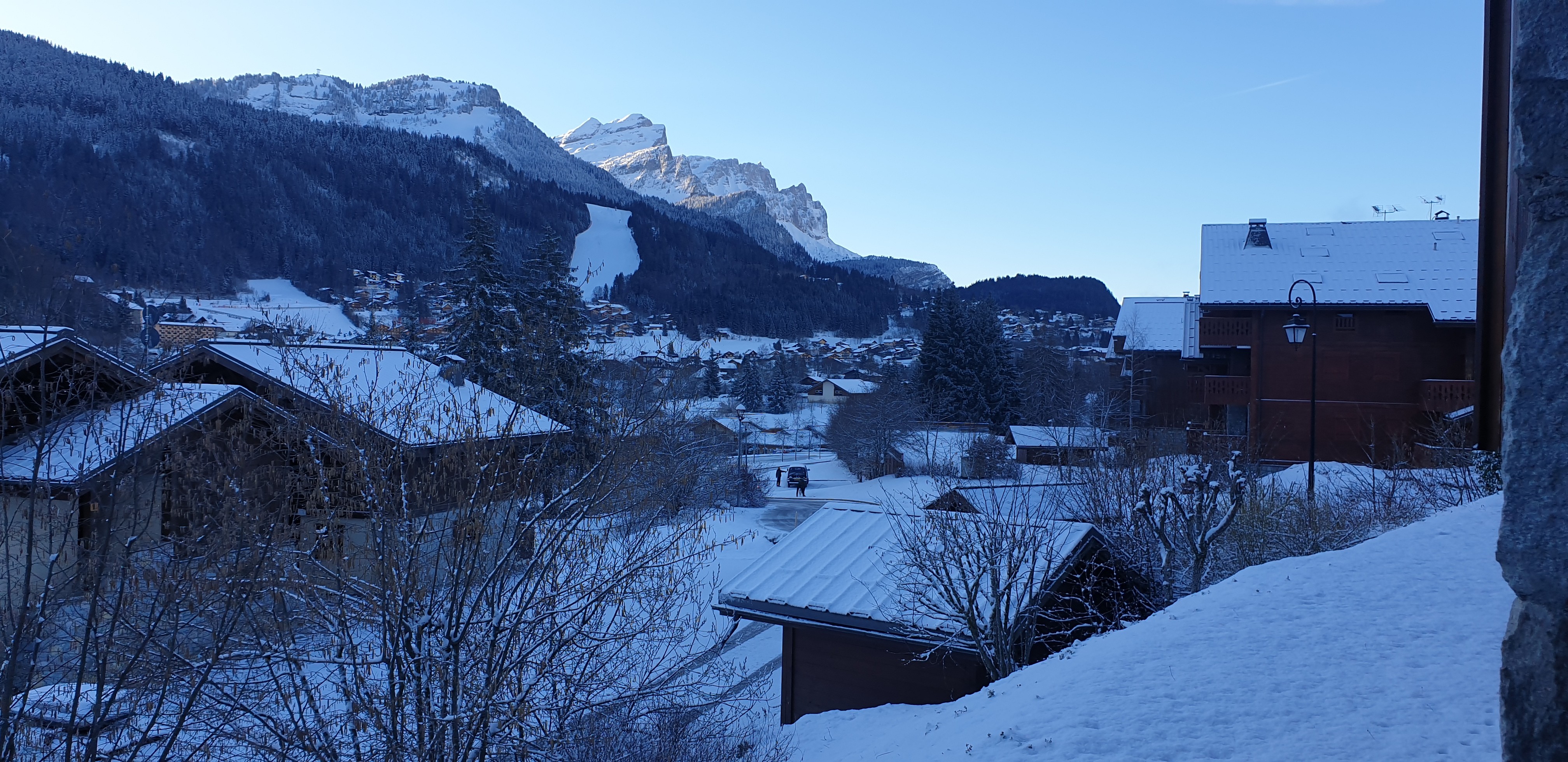 vue droite de l'appartement