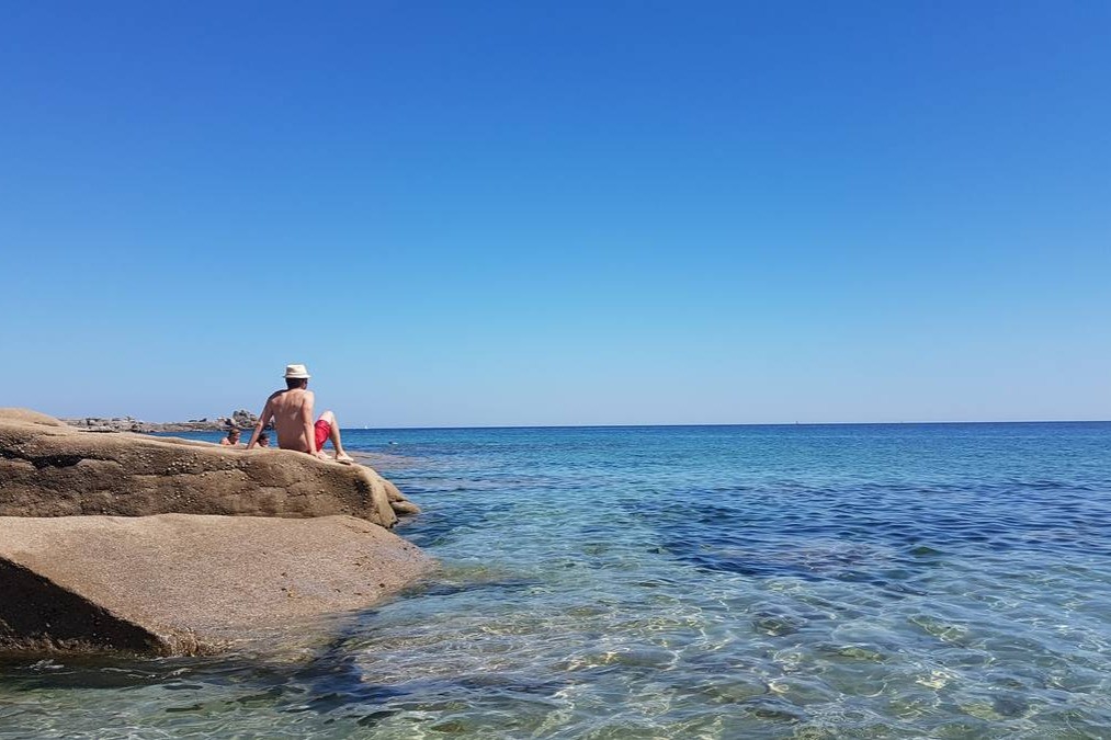 bord de mer à Treffiagat
