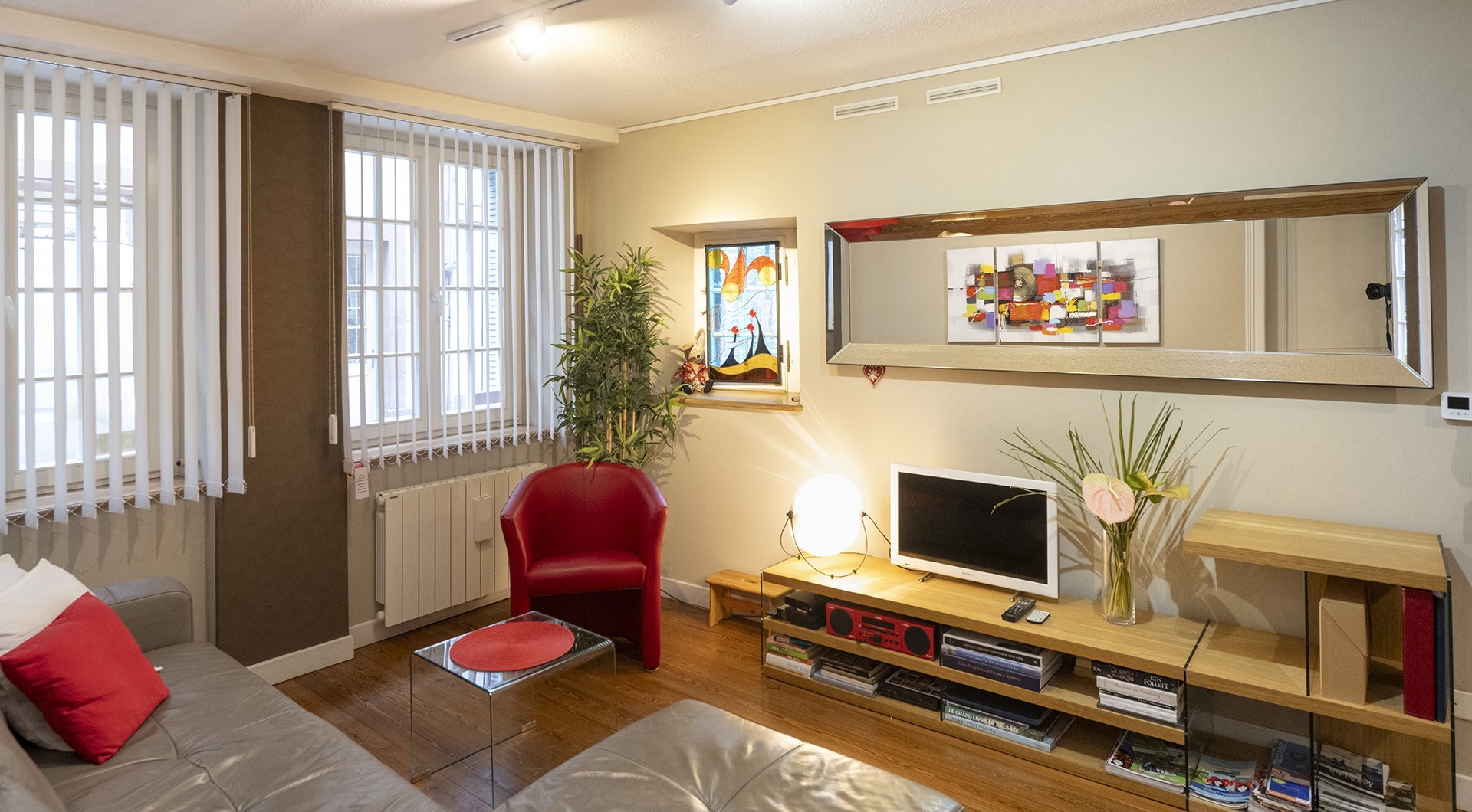 Living room Gîte Cathédrale