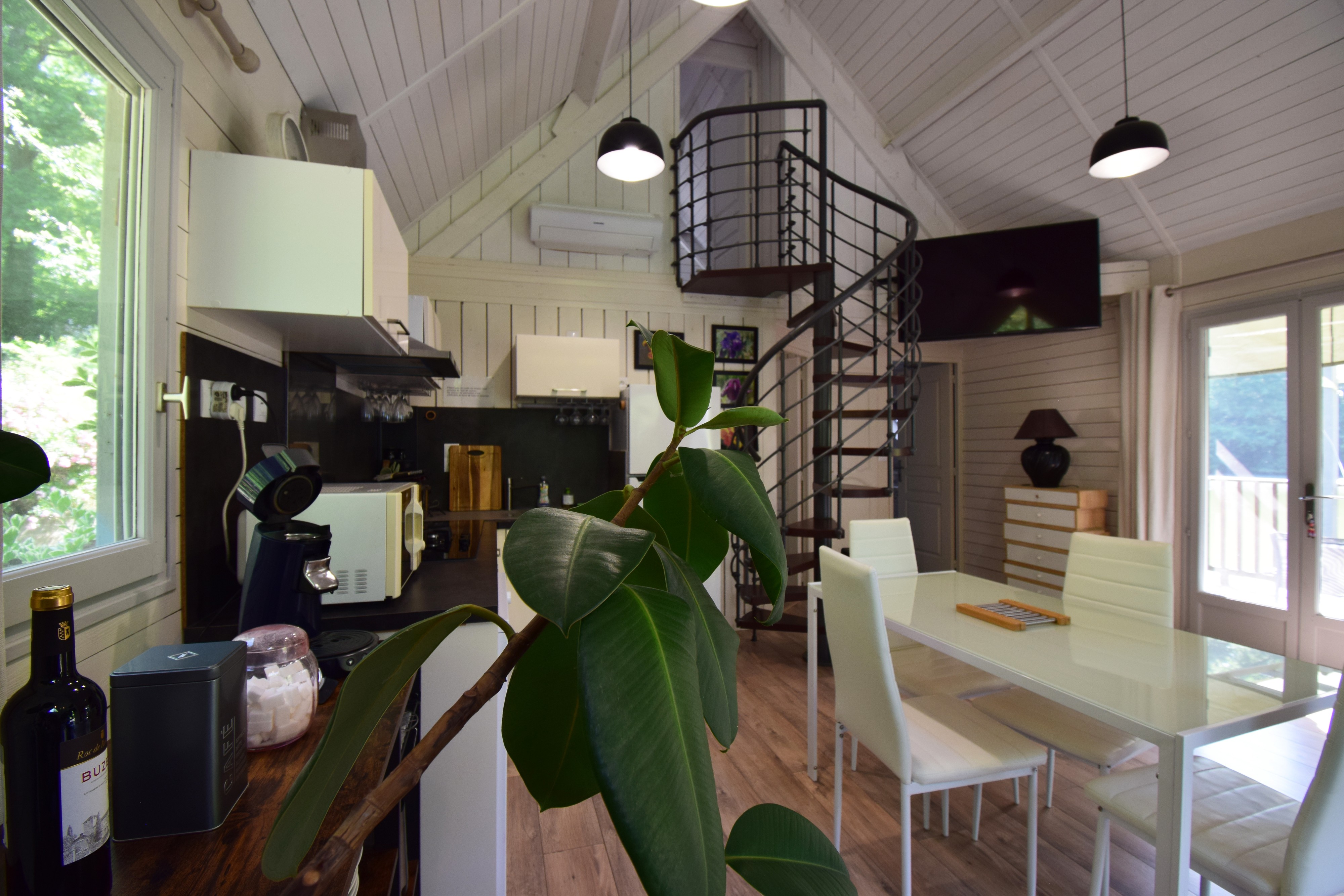 Salon et cuisine