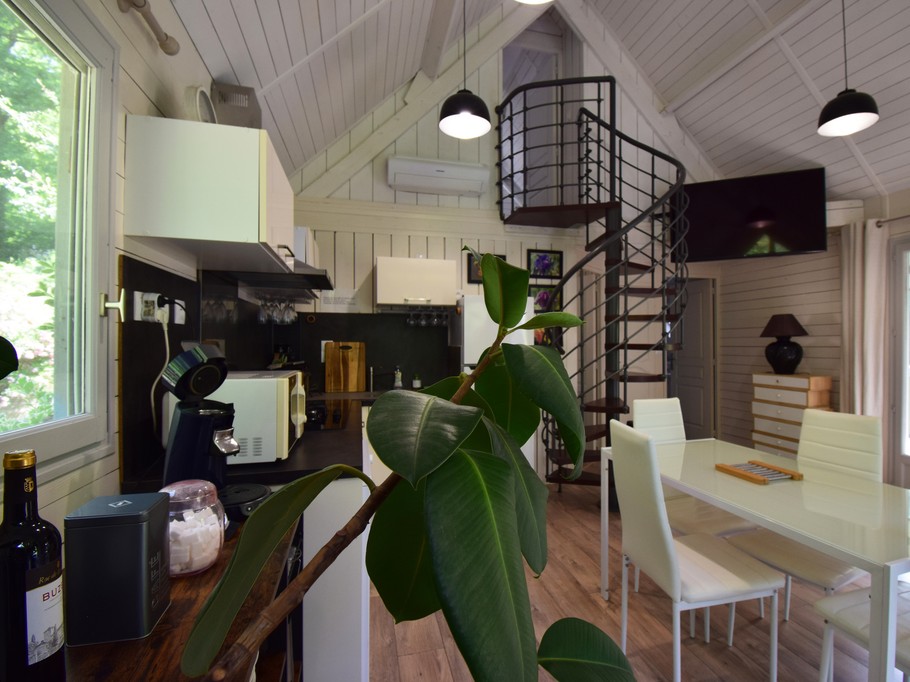 Salon et cuisine