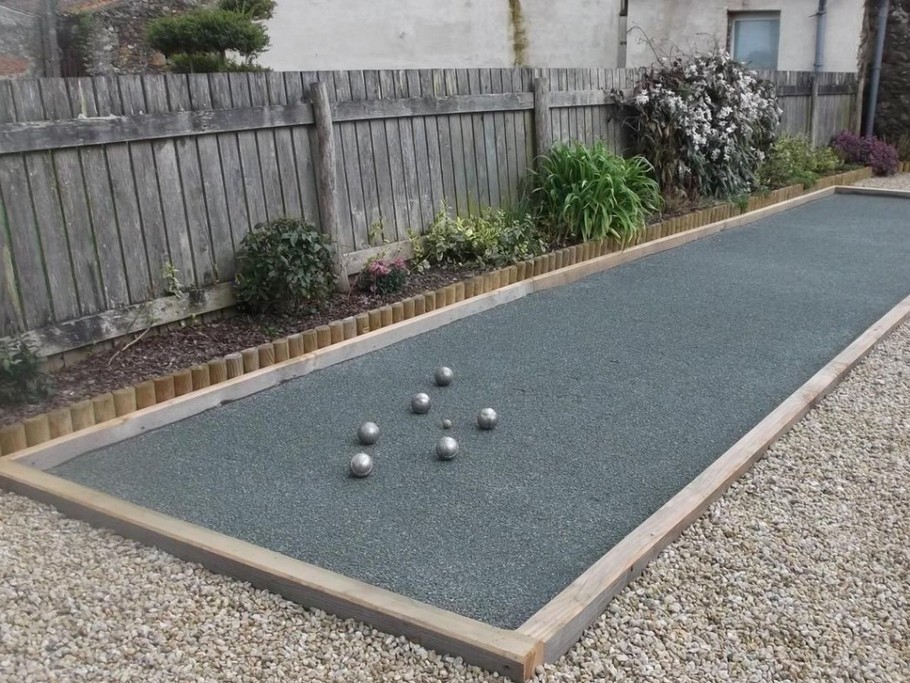 Terrain de boules