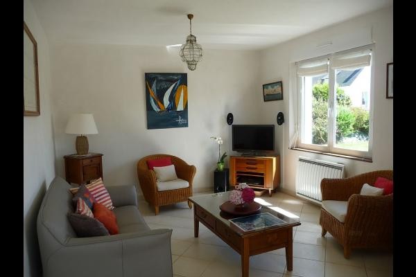 un salon très confortable où vous pourrez vous reposer