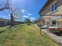 Garden in front of the Gîtes entrance
