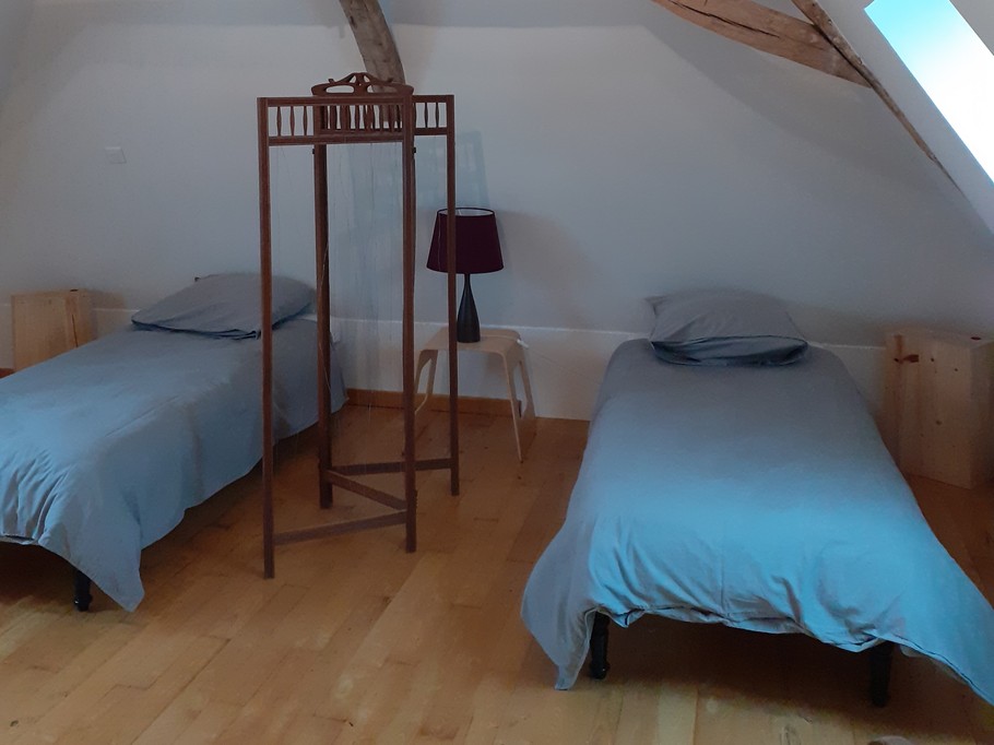 Chambre lits individuels