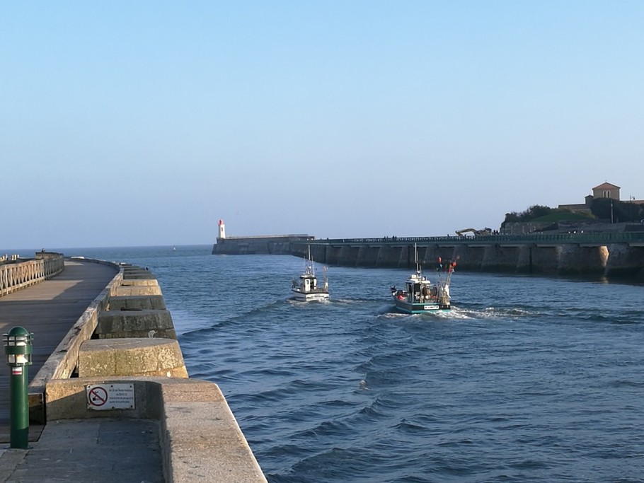 Chenal à 100 m