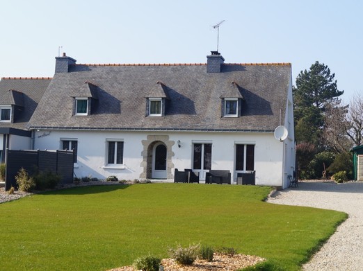 The sea air and its south-facing terrace