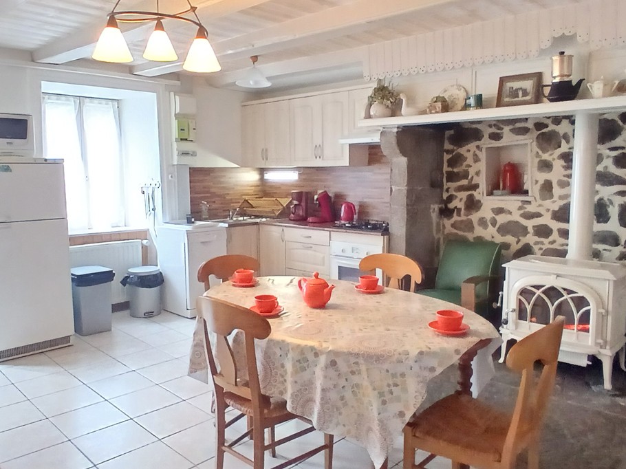 Anna's gîte: the living room