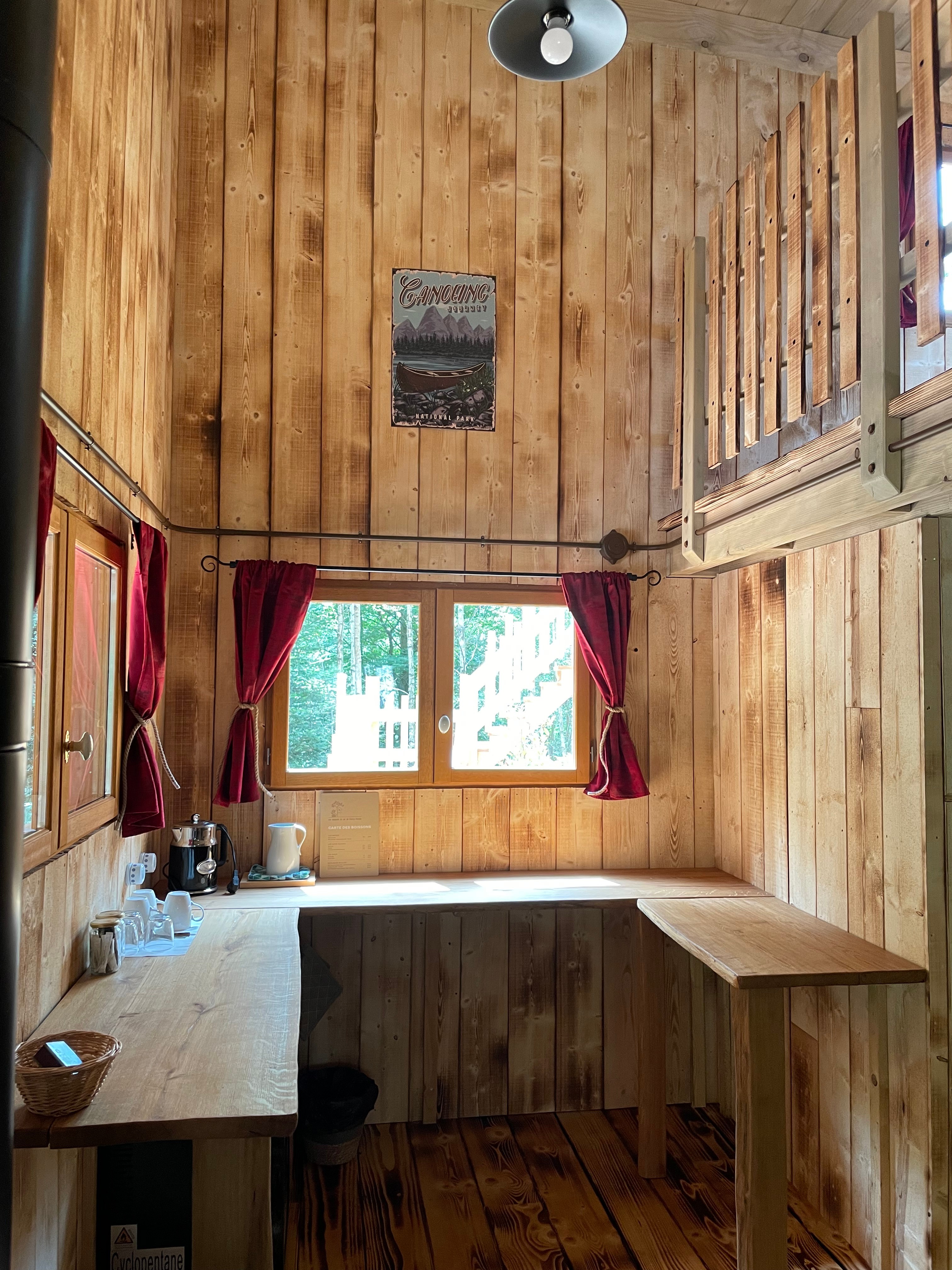 Cuisine  - Cabane du Shériff - Lac de Pierre Percée