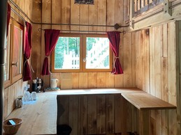 Cuisine - Cabane du Shériff - Lac de Pierre Percée
