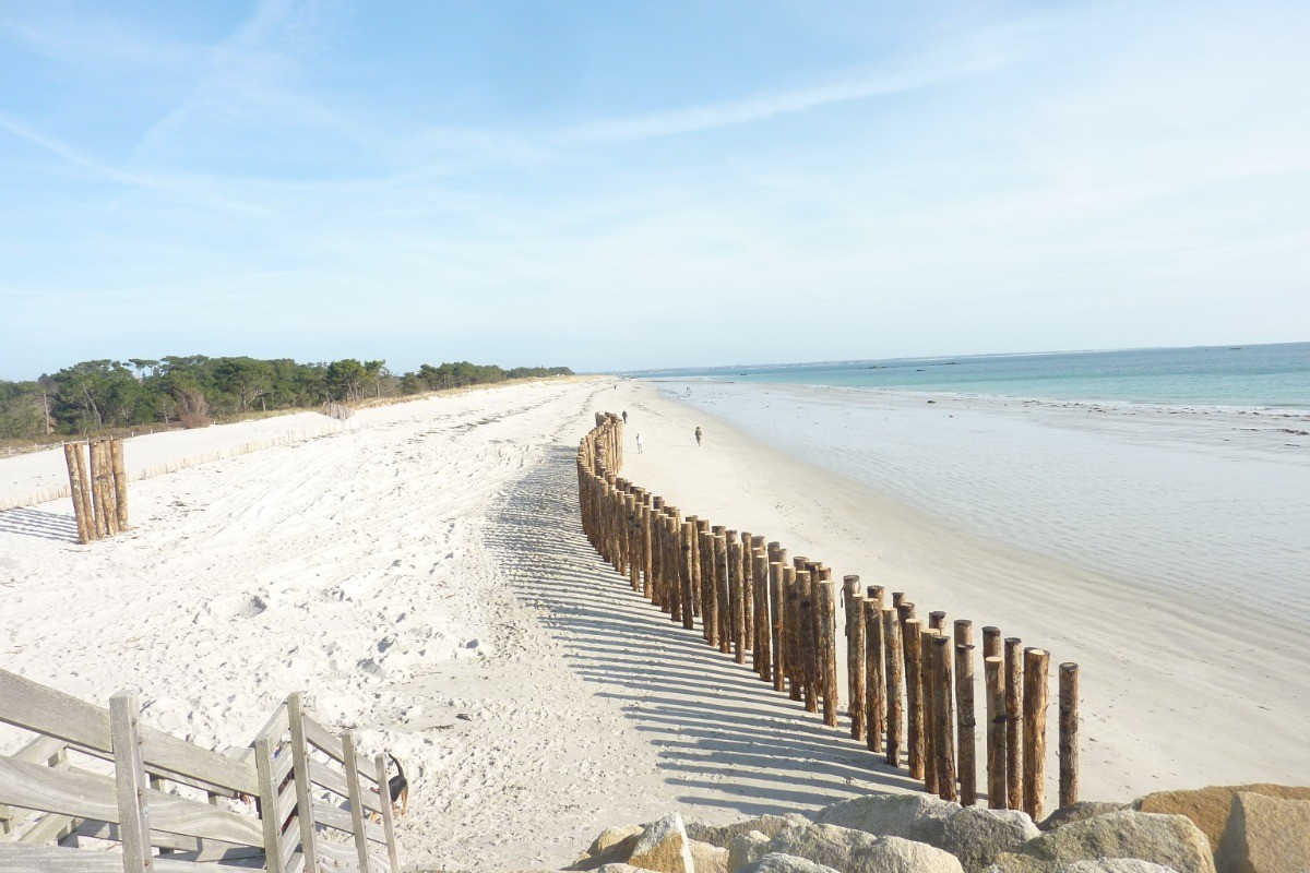 Dunes et plage à Mousterlin