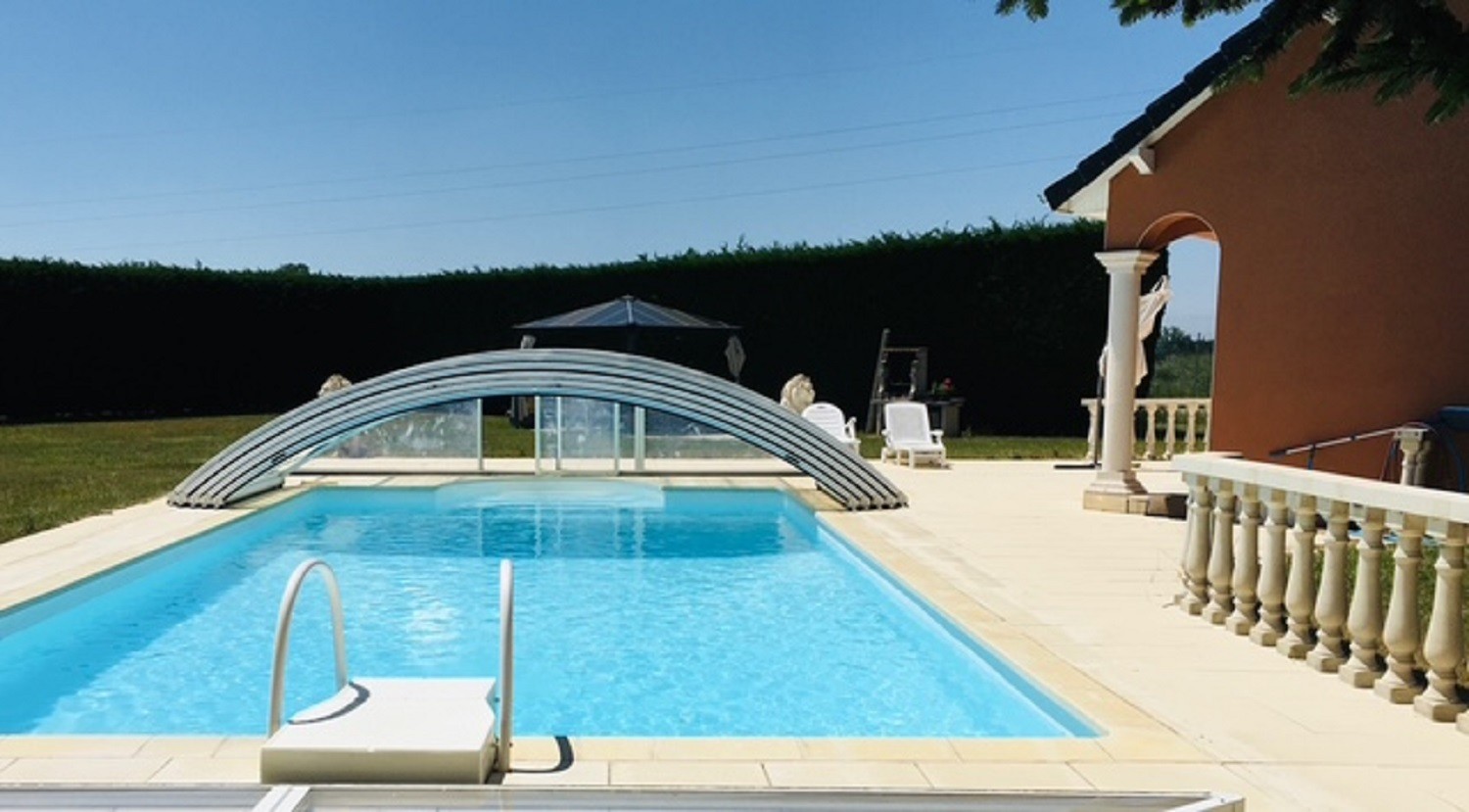 Gîte des Chaussades, Gouzon, Creuse - La pisicine