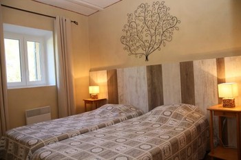 Chambre 2 lits en 90