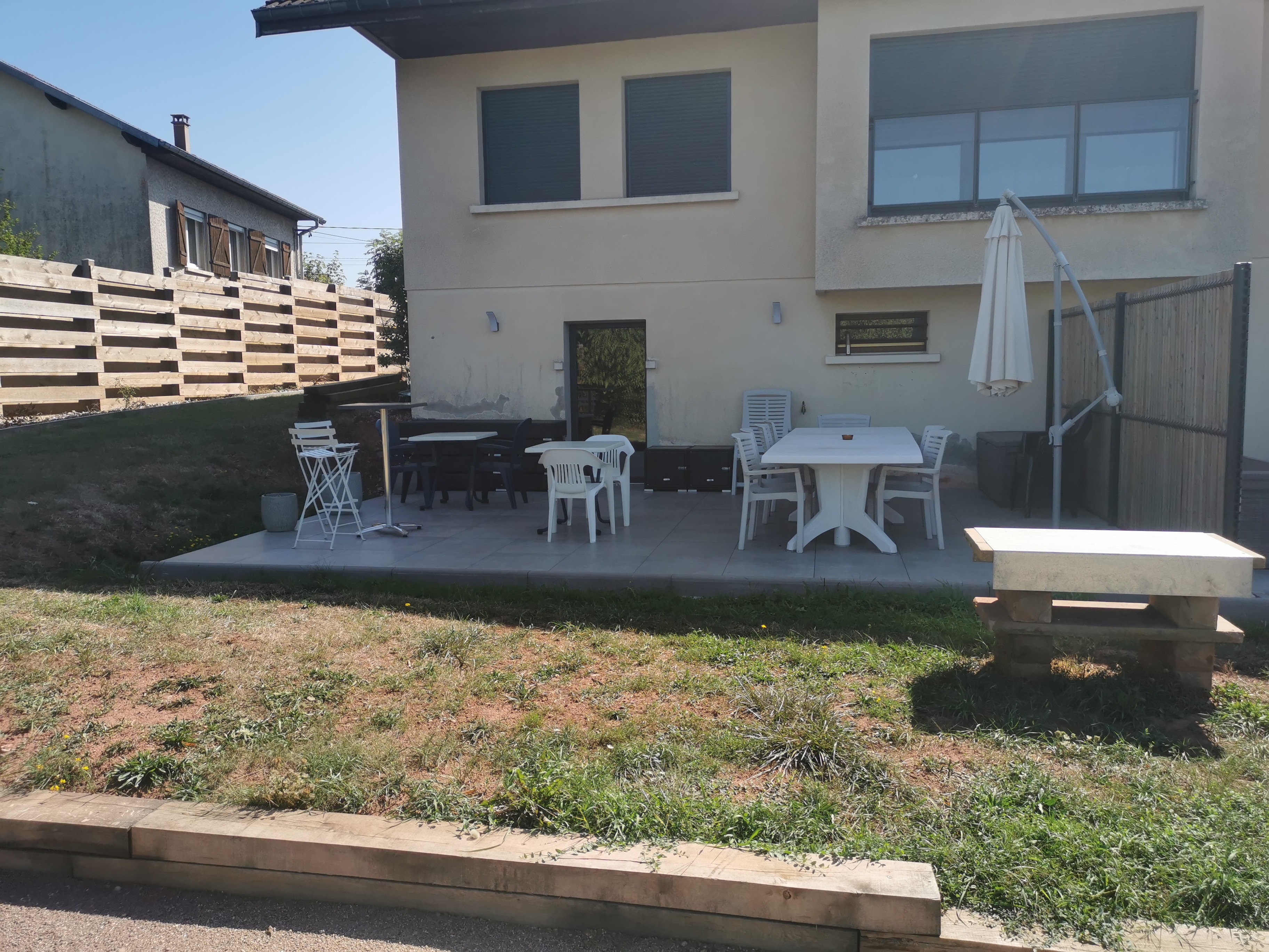 Terrasse du grand gîte