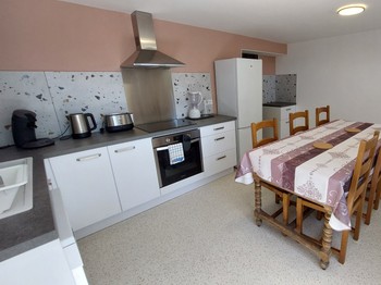 Cuisine équipée du gîte Jonquille pour 6 personnes