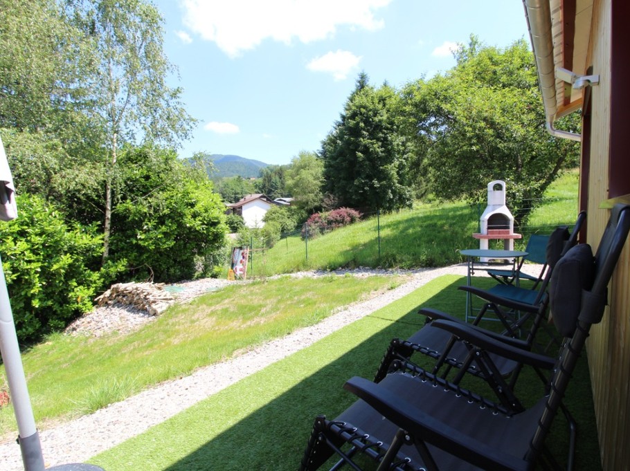 Chalet Salamandre - Terrace with barbecue