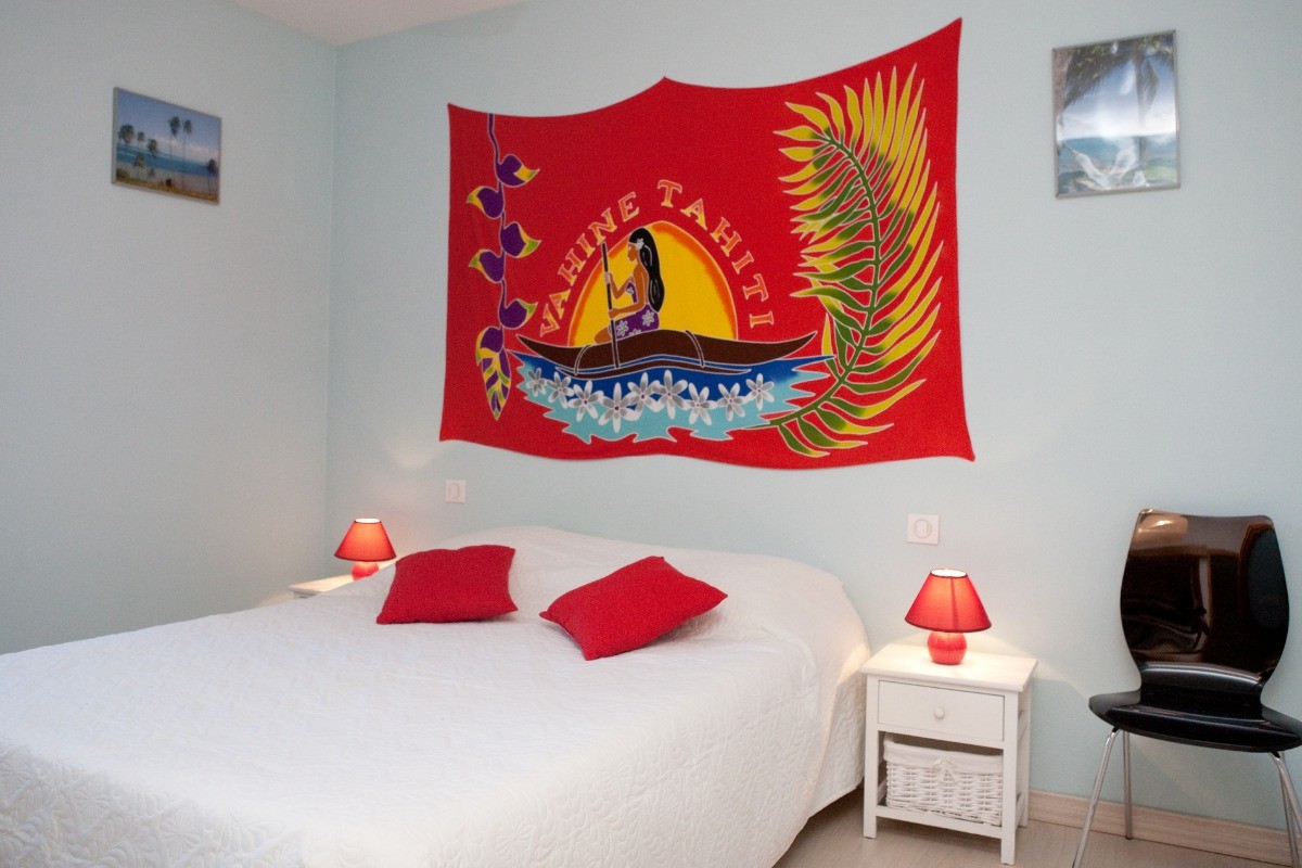 Gîte Clévacances - Logis du Castelviel - Albi - Tarn - Occitanie -Sud-Ouest - Chambre