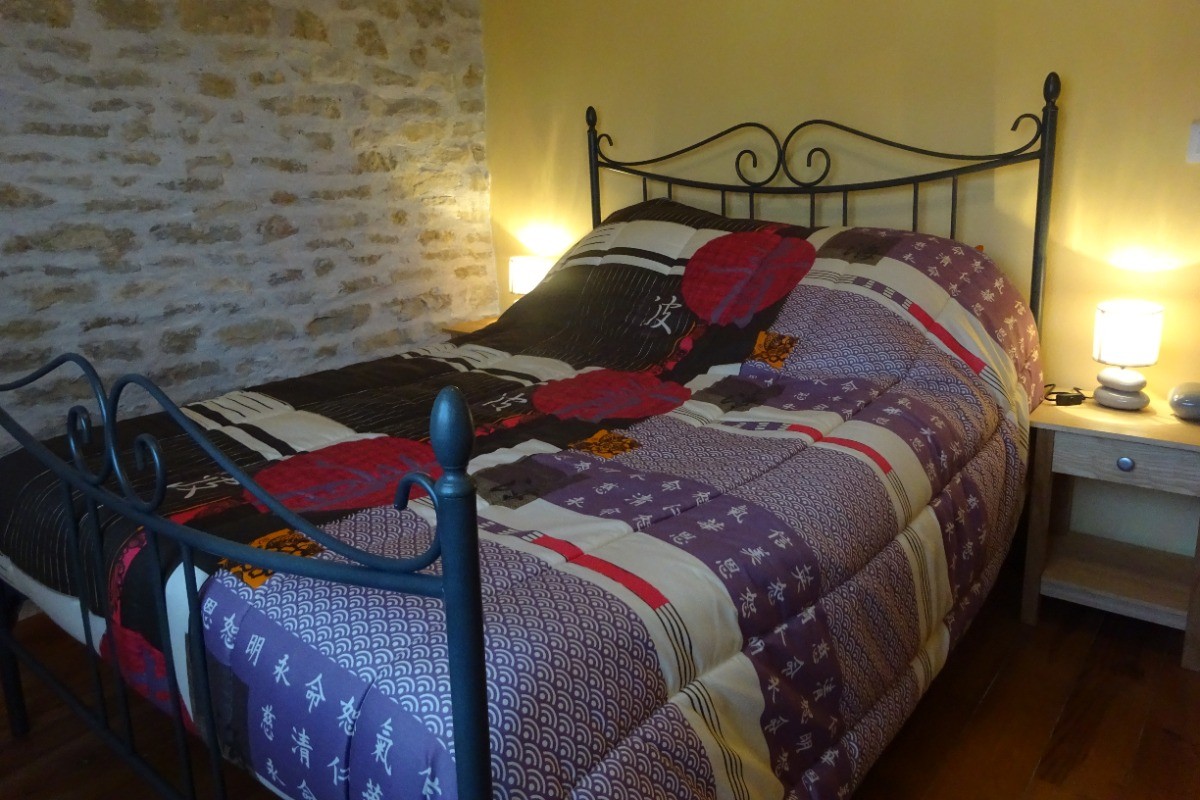 Gîte Chez Léon - Chambre 2 lit double
