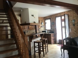 La Cuisine " La QUICHNOUNIERE " avec un jardin clos sur l'ile d'Oléron pour 6 personnes en Charente maritime