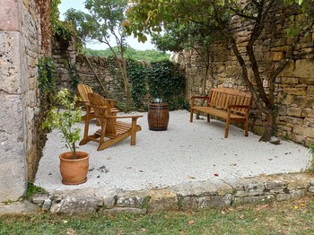 patio gite Rosa