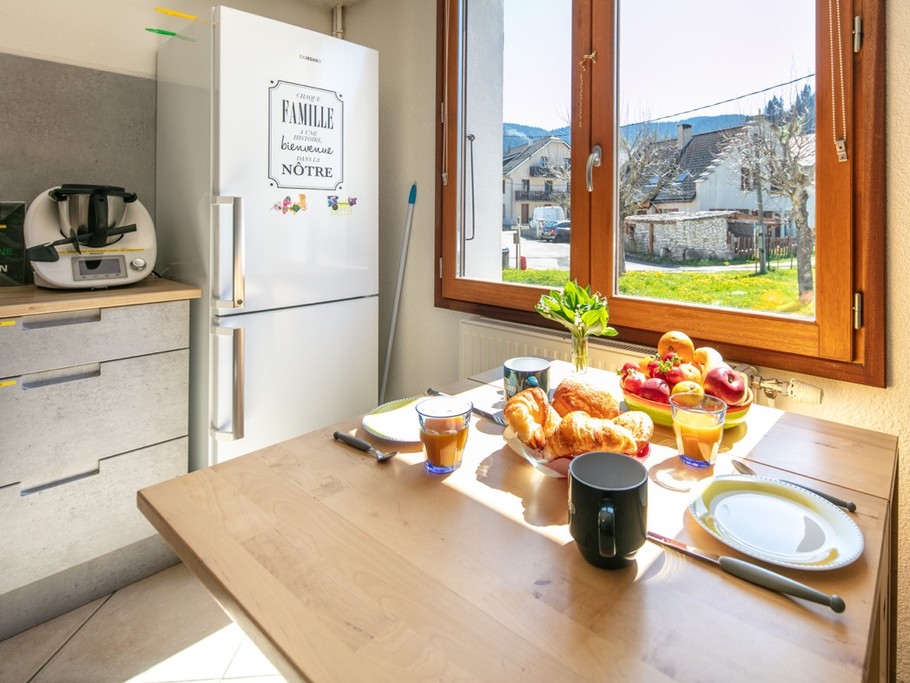 lumineuse cette cuisine!