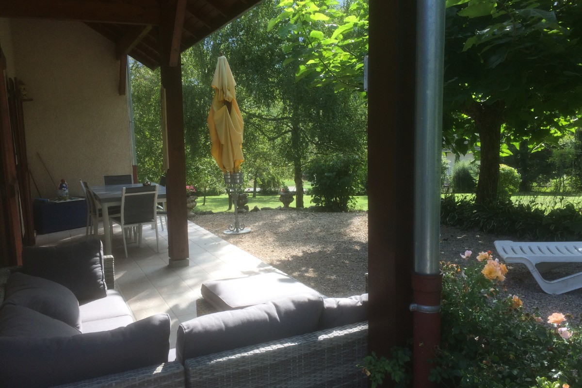 Terrasse ombragée