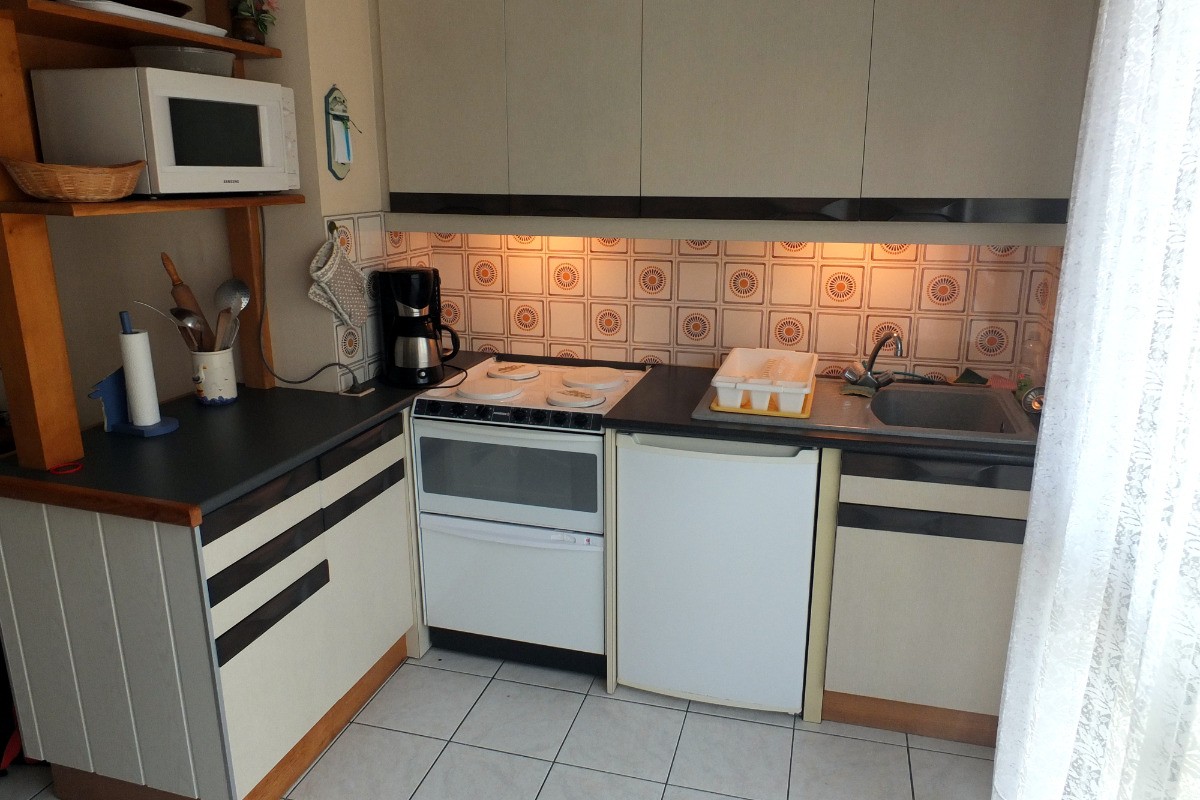 La cuisine aménagée - Appartement "Le Beaulieu"