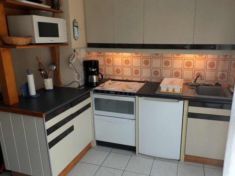 La cuisine aménagée - Appartement "Le Beaulieu"