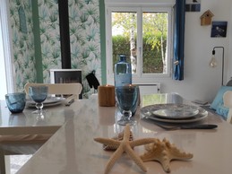 Possibilité de manger en amoureux au coin du feu