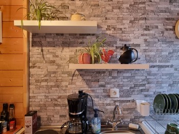 coin cuisine pour le petit déjeuner et/ou préparer son repas du soir