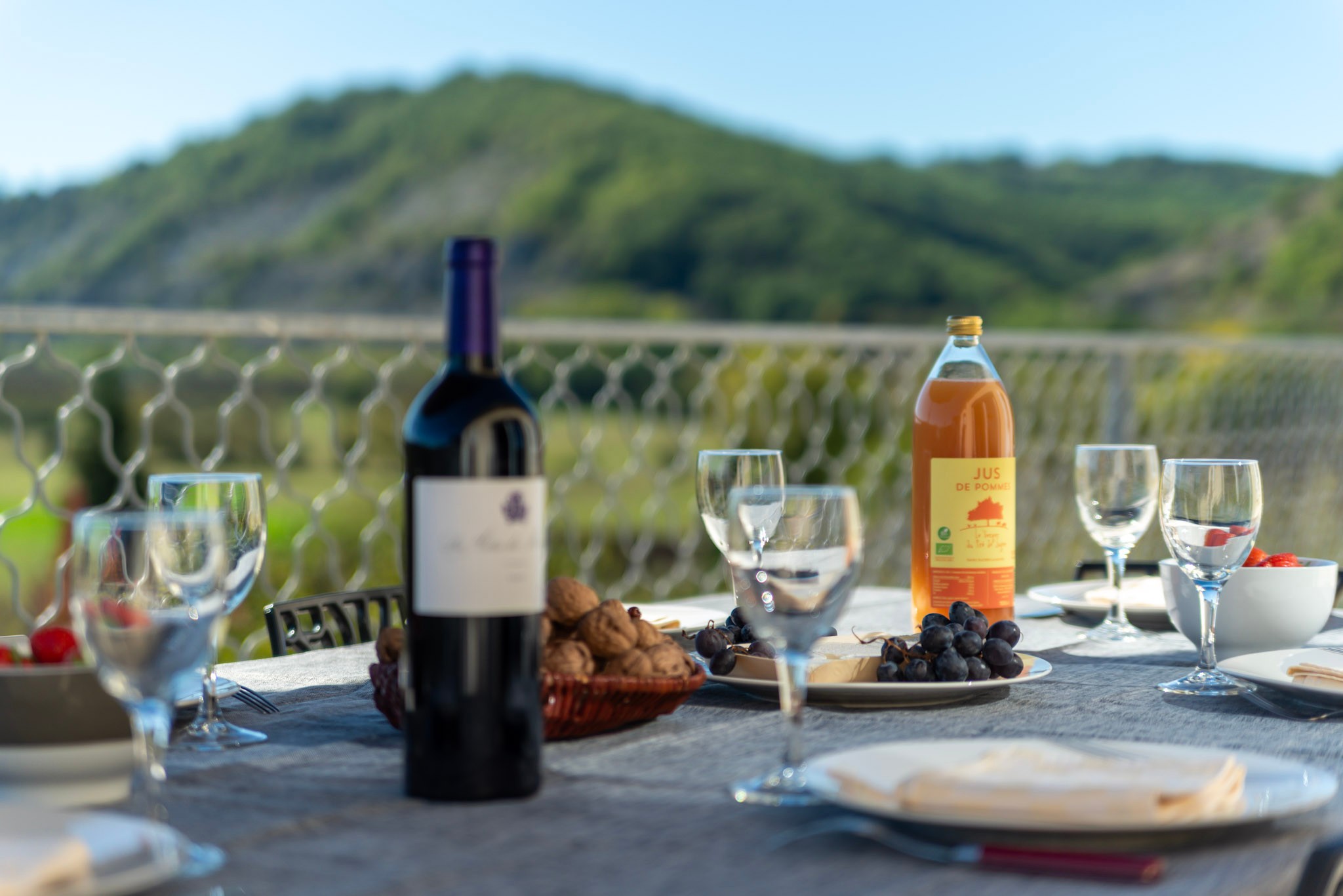 Lunch on the terrace