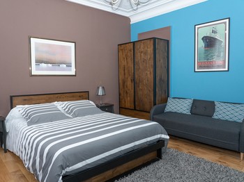 Chambre terre et Azur