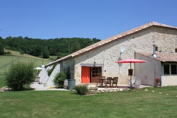 La terrasse du Gîte Tom