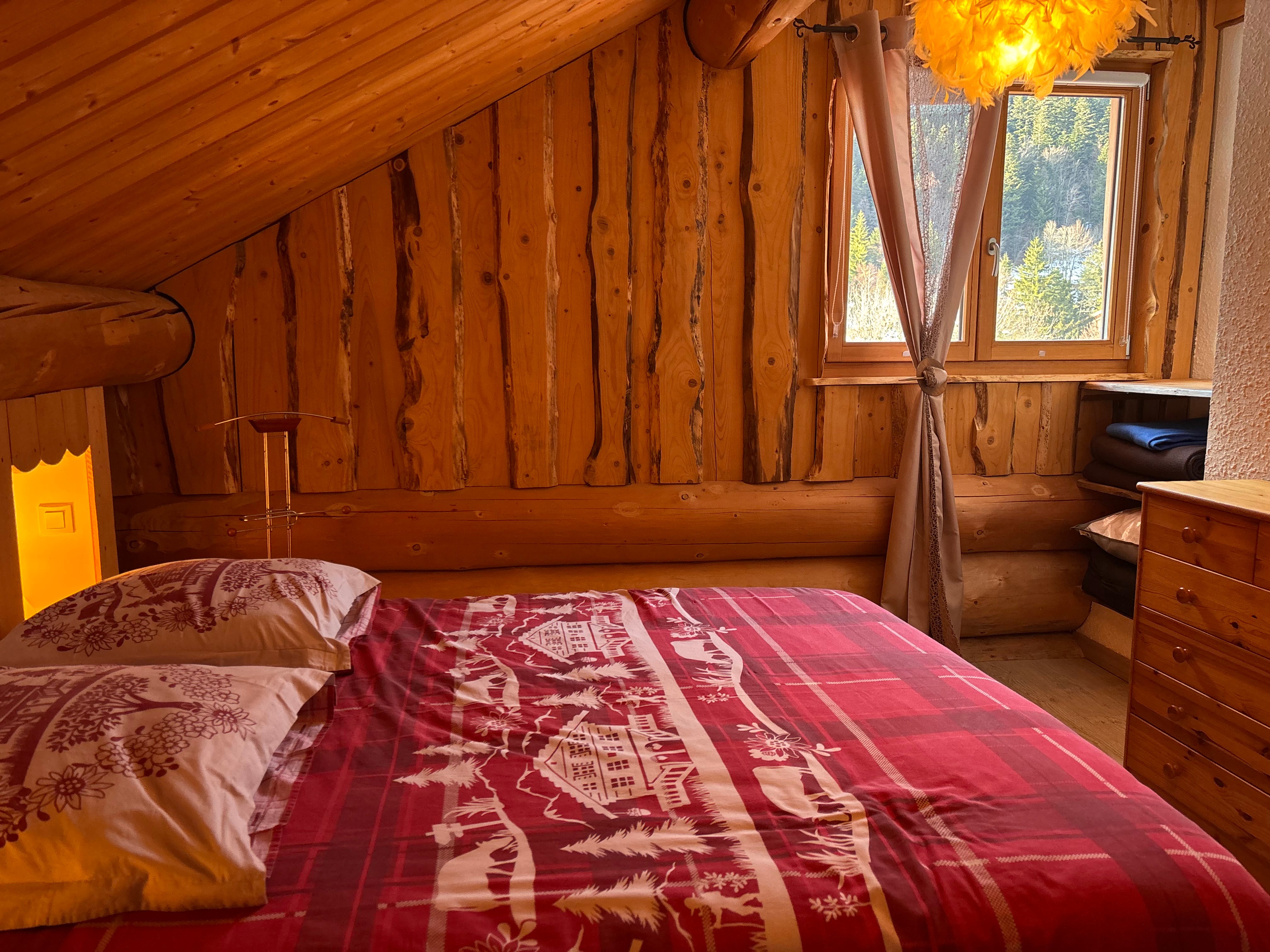 Chambre 2  - Le Chalet en rondins, La Bresse