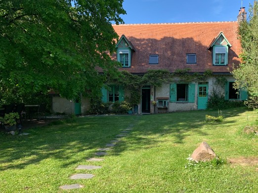 Façade de la maison datant du XVIIIe siècle.