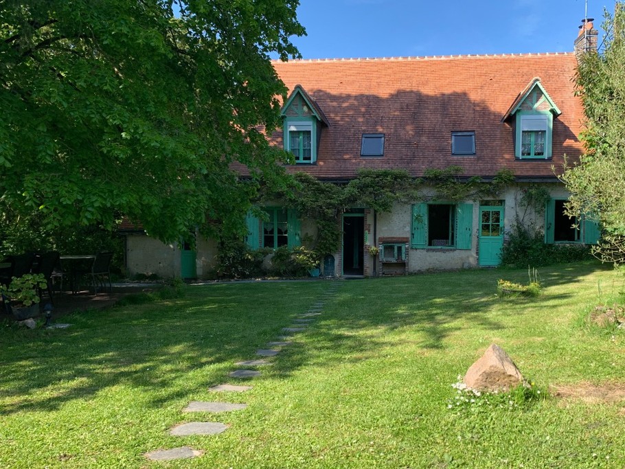 Façade de la maison datant du XVIIIe siècle.