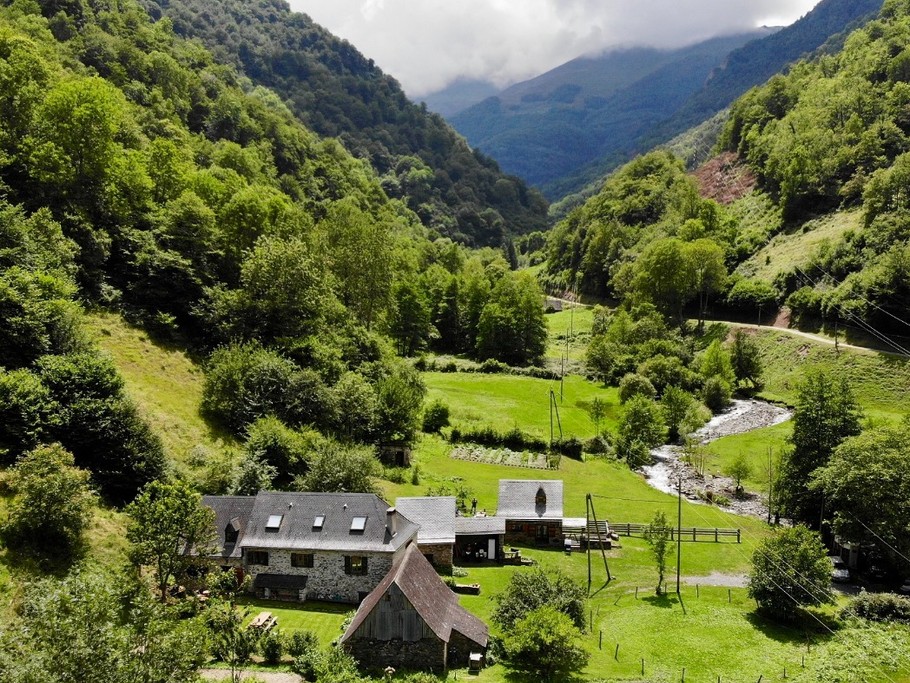 Domaine de l'Artigou en été