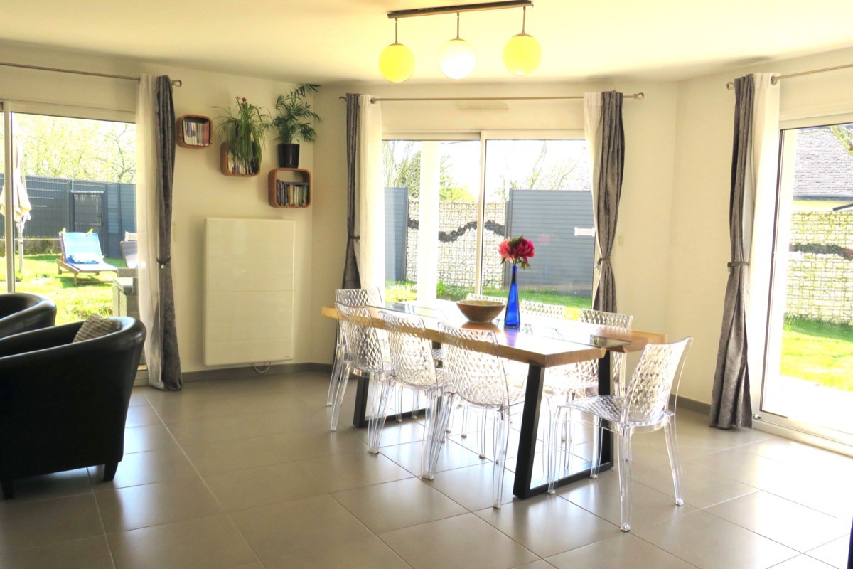 séjour contemporain et lumineux