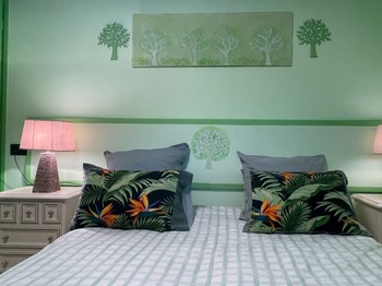 La chambre du rez de chaussée.